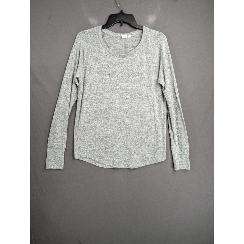 GAP Softspun Raglan Long Sleeve Top Grey S 499129-02